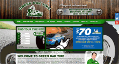 Desktop Screenshot of greenoaktire.com